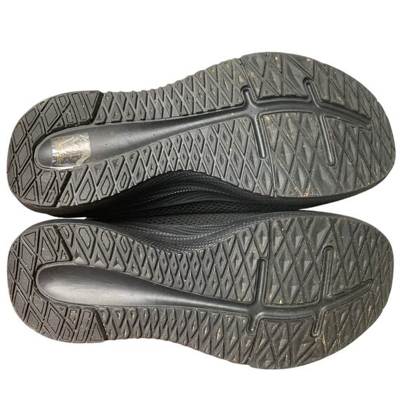 Shulook Womens Size 8 Black Mesh Slip On Breathable Comfort Walking Shoes - Picture 7 of 7